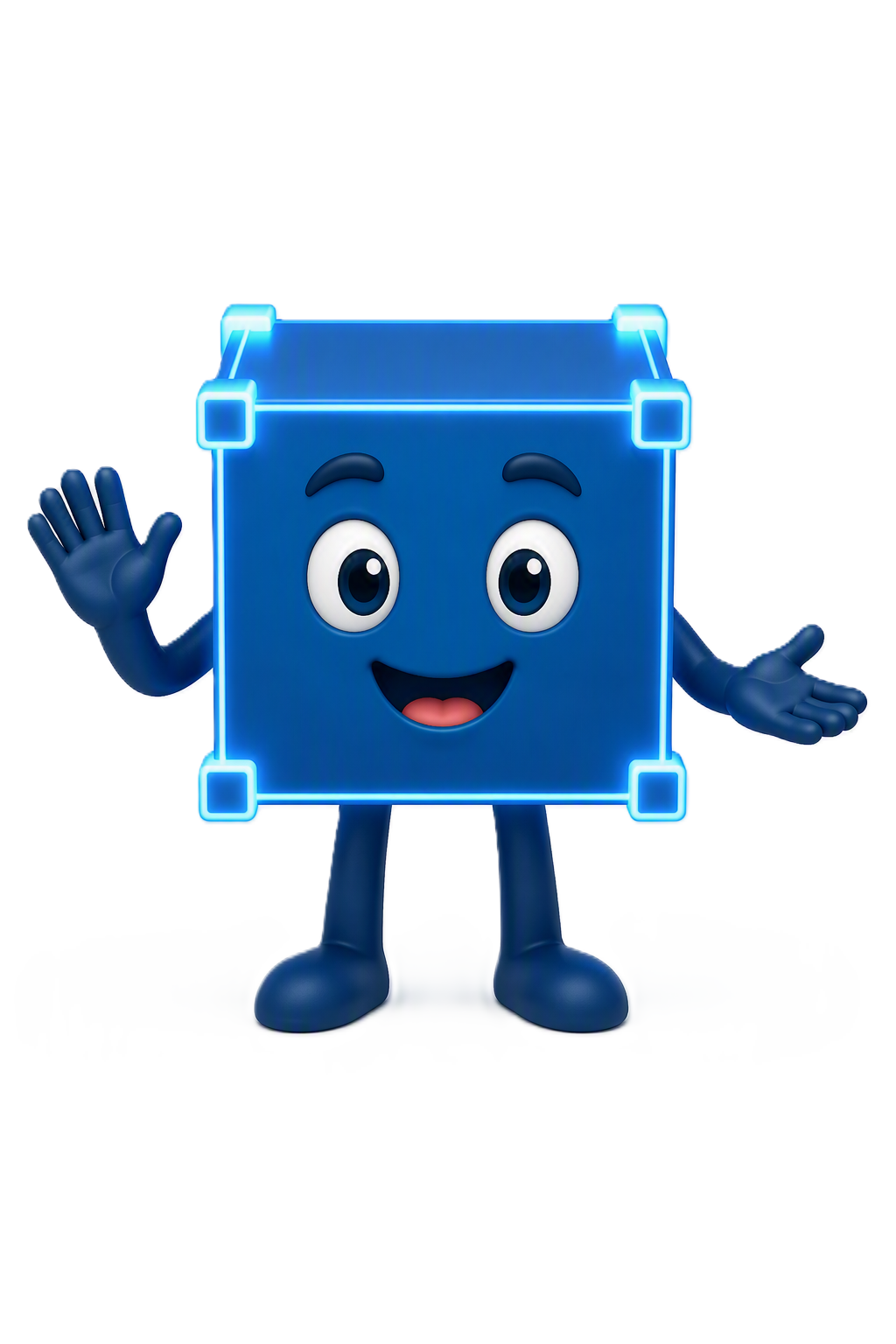 Your avatar guide Blocky